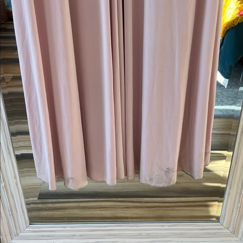 Jenny Yoo Maracaine Pink Evening Gown Size 16 - Picture 9 of 11